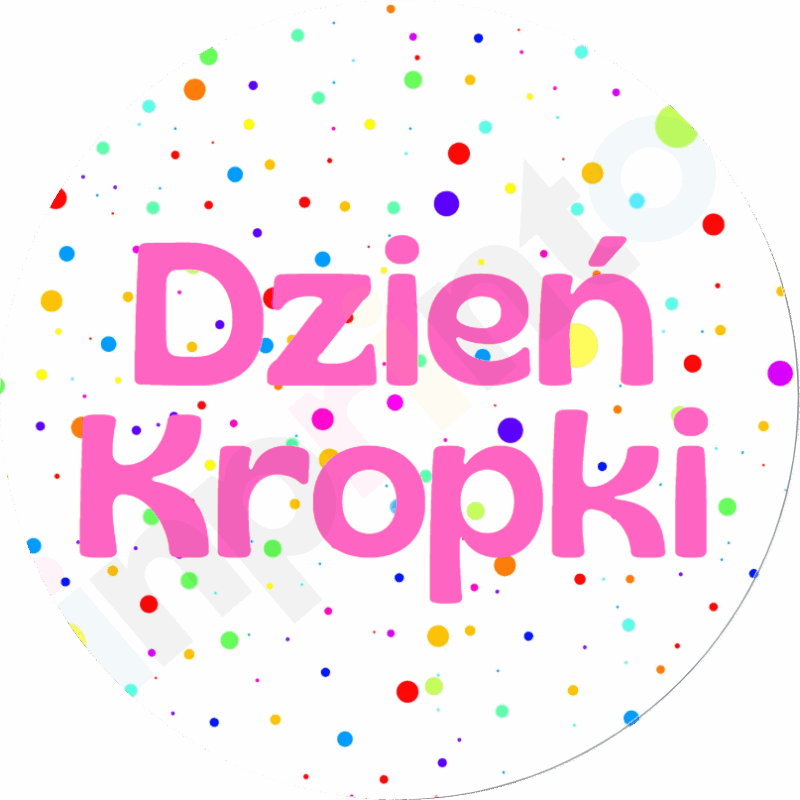 Naklejki na Dzień Kropki