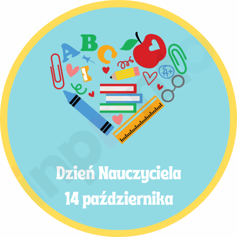Naklejki na Dzień Nauczyciela