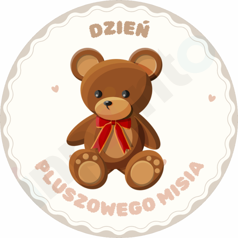Naklejki na Dzień Misia