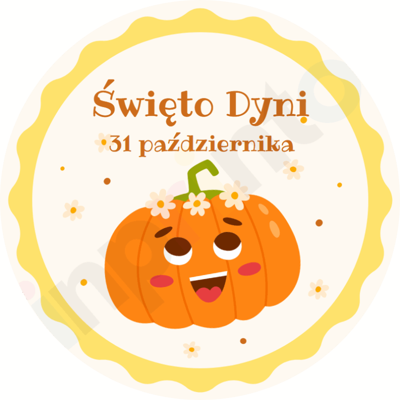 Naklejki na Święto Dyni