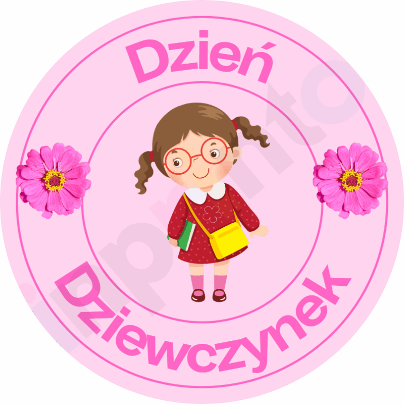 Naklejki na Dzień Dziewczynek