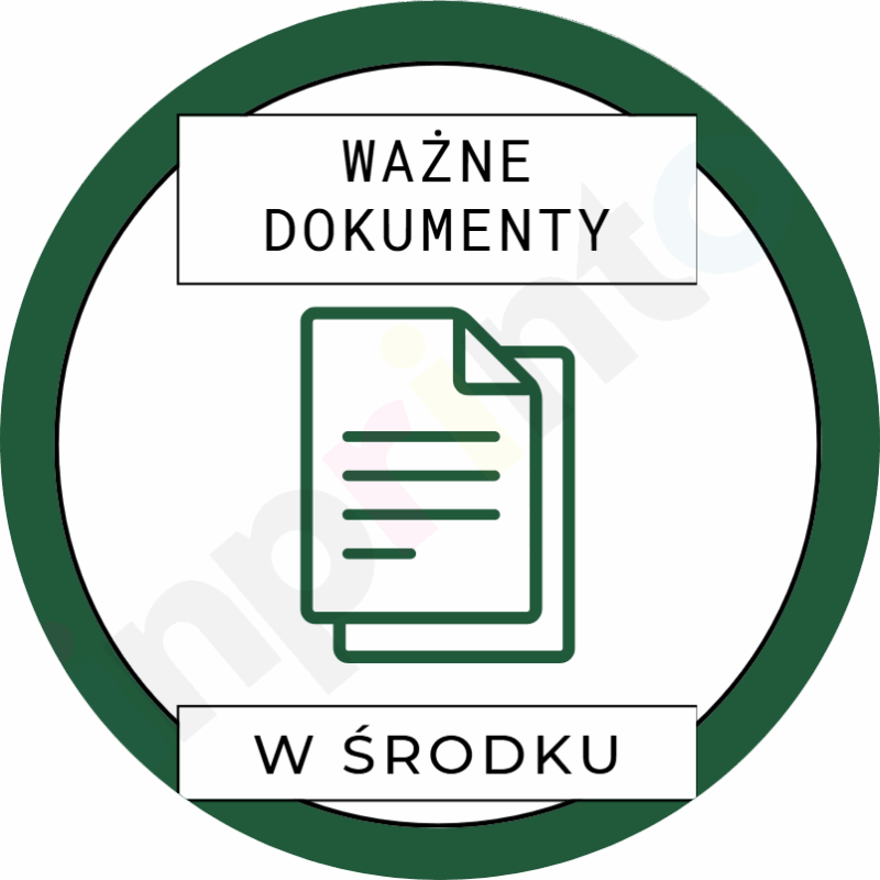 Ważne dokumenty w środku