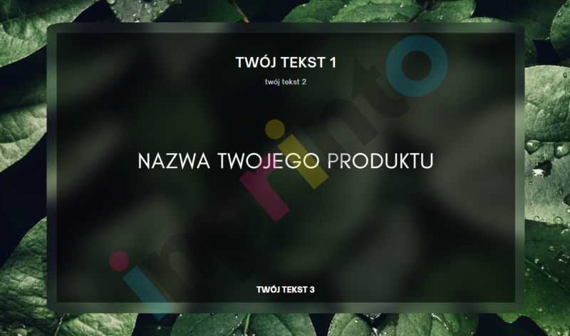 naklejka personalizowana na świece