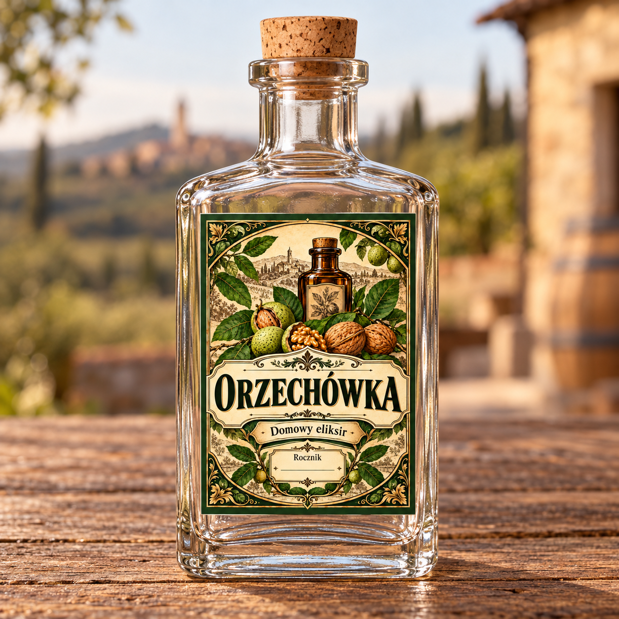 Etykiety na nalewkę – Orzechówka - obrazek 2