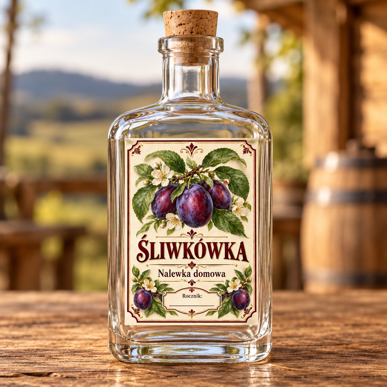 Etykiety na nalewkę – Śliwkówka - obrazek 2