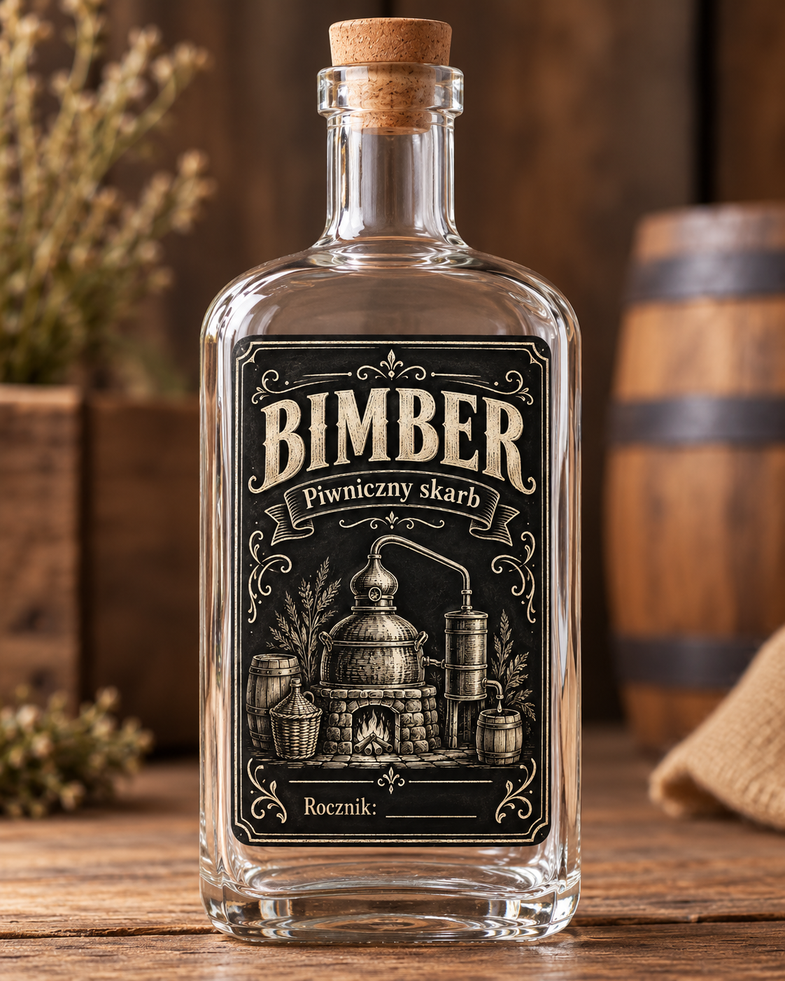 Etykiety na bimber – Bimber – Piwniczny skarb - obrazek 2