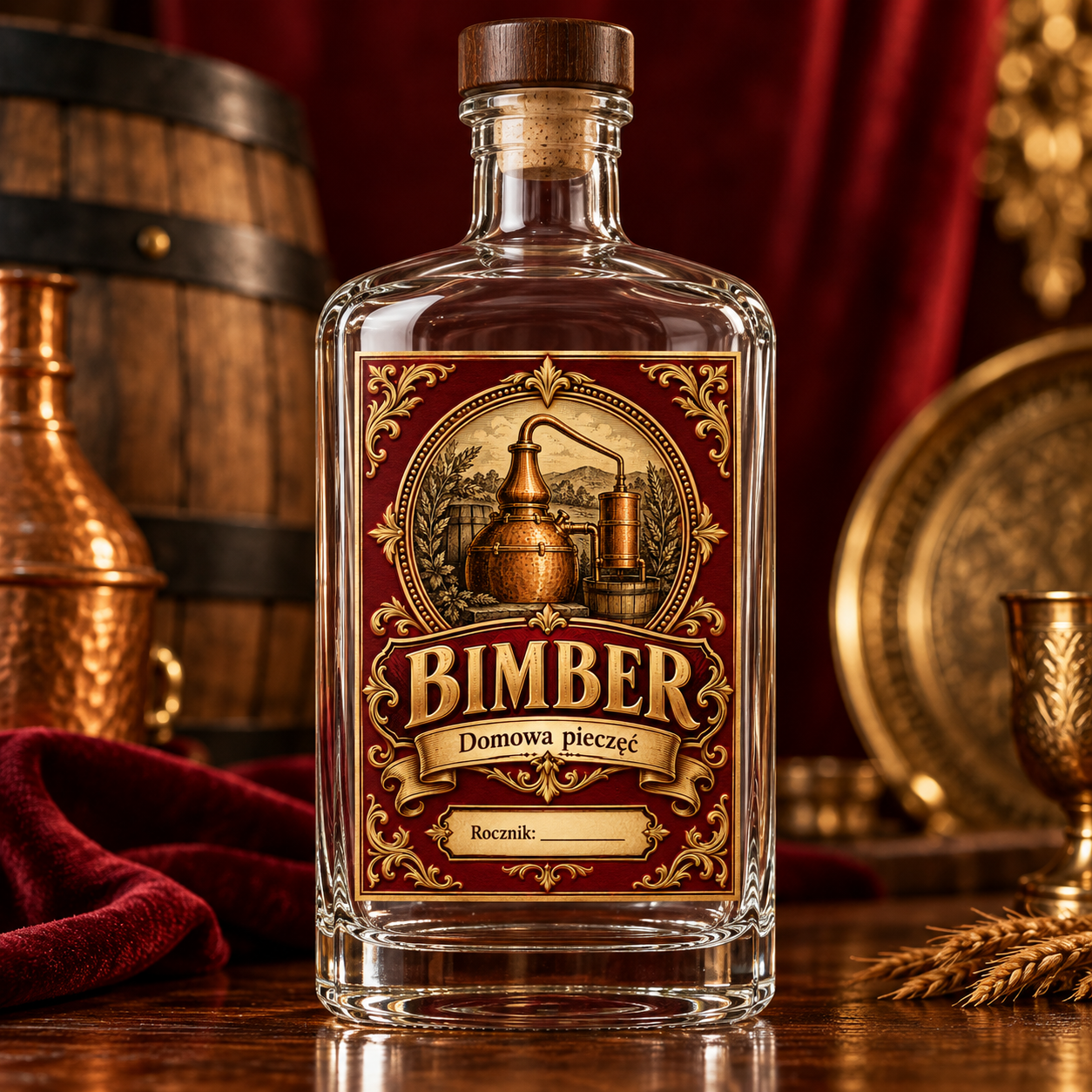 Etykiety na bimber – Bimber – Domowa pieczęć - obrazek 2