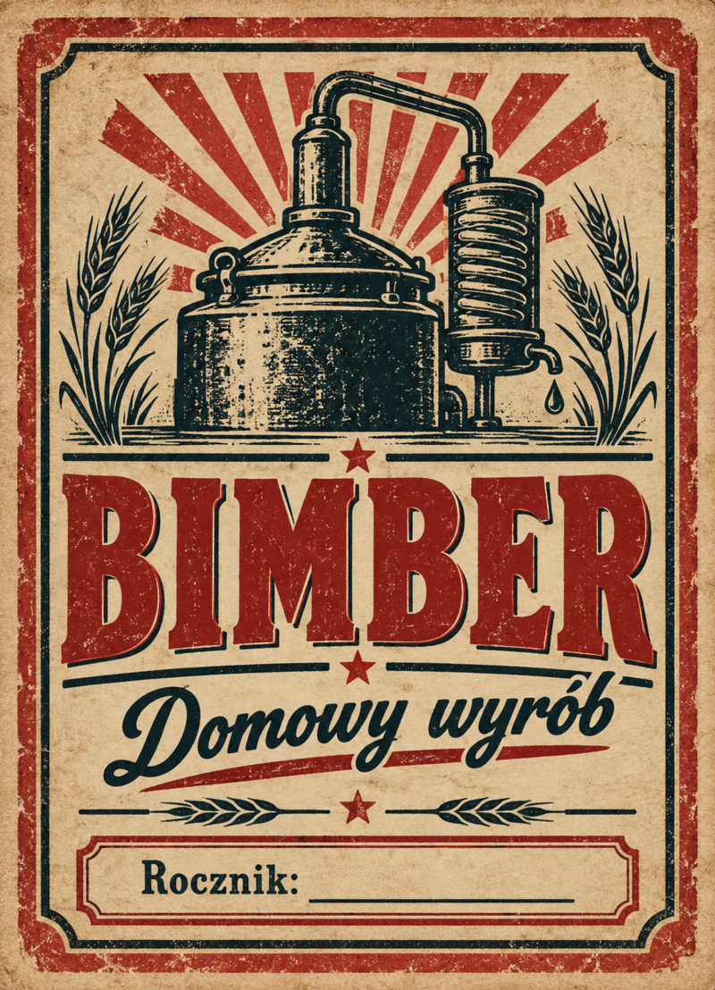 Etykiety na bimber – Bimber – Domowy wyrób