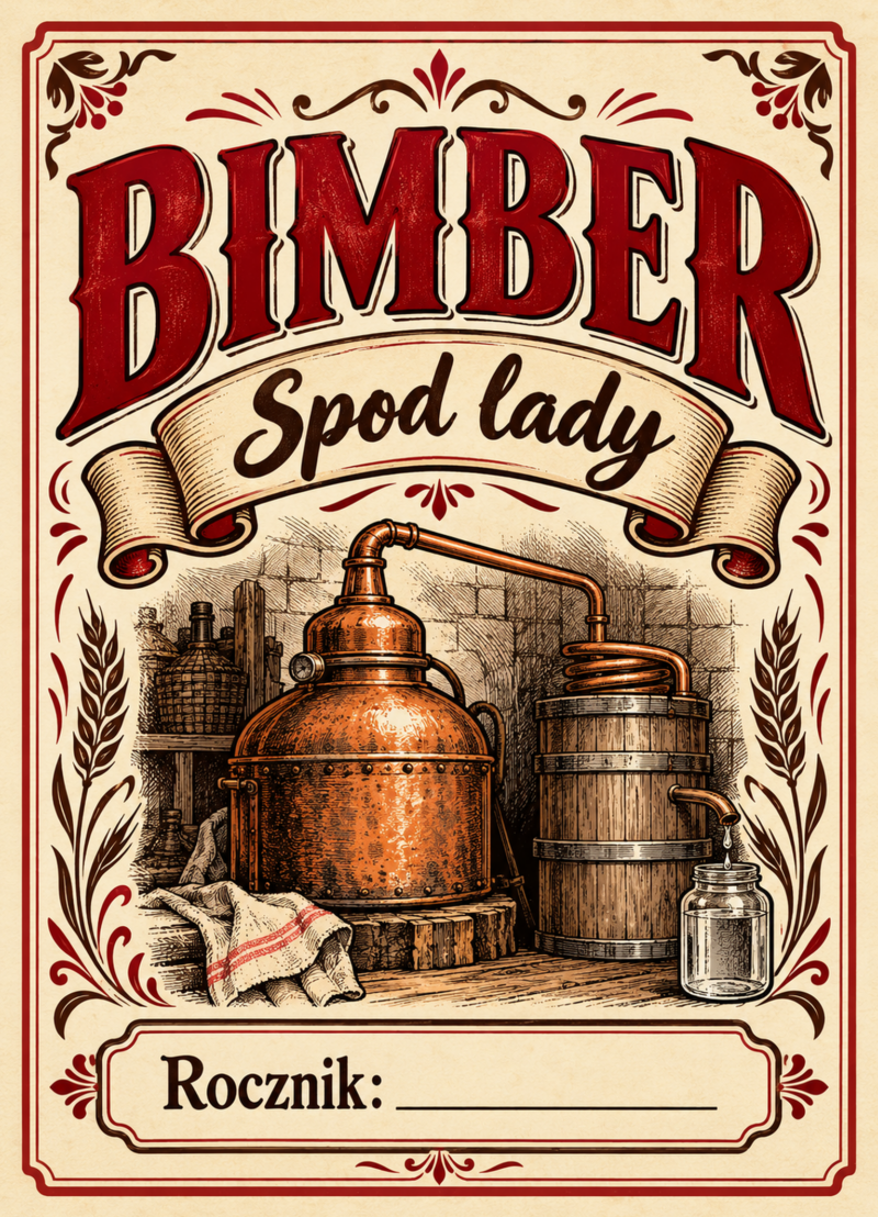 Etykiety na bimber – Bimber – Spod lady