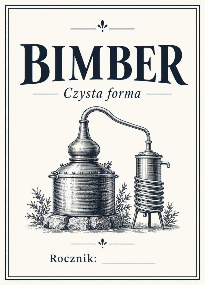 Etykiety na bimber – Bimber – Czysta forma