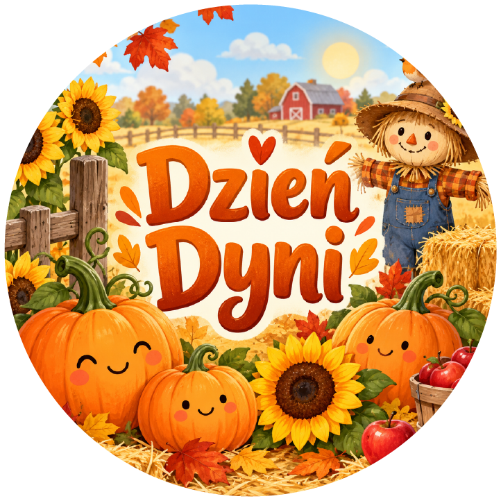 naklejki na Dzień Dyni farma
