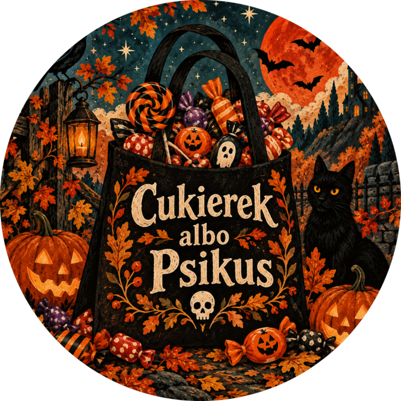 Naklejki na Halloween nagrobek na cmentarzu