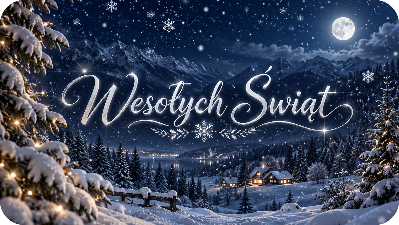 Naklejki na świece Boże Narodzenie „Wesołych Świąt” – etykiety 7×4 cm