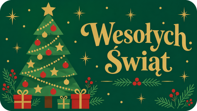 Naklejki na świece Boże Narodzenie „Wesołych Świąt” – etykiety 7×4 cm