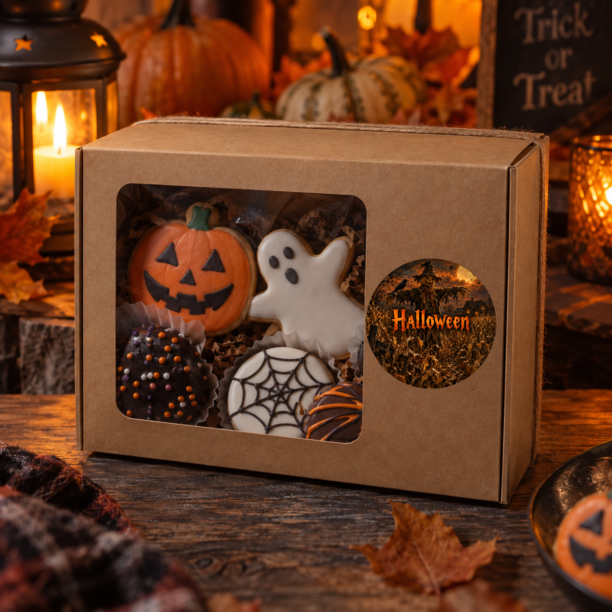 Naklejki na Halloween strach na wróble - obrazek 2