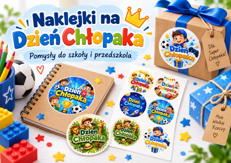 naklejki na dzień chłopaka